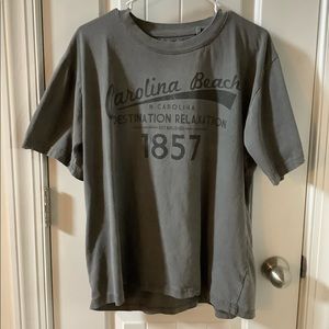 Gray Carolina Beach Tshirt